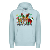 Blue Mist Merry Christmas tooth Premium Hoodie - texasbilliewilder