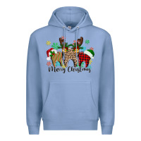 Colony Blue Merry Christmas tooth Premium Hoodie - texasbilliewilder