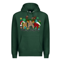 Sports Green Merry Christmas tooth Premium Hoodie - texasbilliewilder