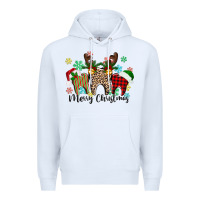 White Merry Christmas tooth Premium Hoodie - texasbilliewilder