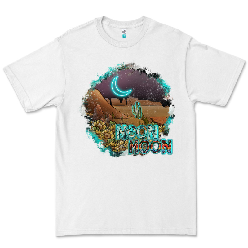 Neon Moon Premium Tee by SublimationCraftShop | Teevron