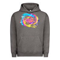 Pigment Tornado Mama Tie dye Leopard Urban Hoodie - CowCowDesign