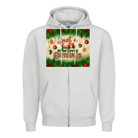 Dove Grey just a girl who loves christmas tumbler Zipper Hoodie - BundleAndBundleShop