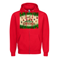Red just a girl who loves christmas tumbler Zipper Hoodie - BundleAndBundleShop