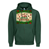 Sports Green just a girl who loves christmas tumbler Zipper Hoodie - BundleAndBundleShop