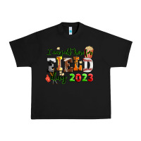 Black I am just here for field day 2023 Urban Heavy Tee - AdoDesignShop