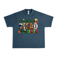 Midnight Navy I am just here for field day 2023 Urban Heavy Tee - AdoDesignShop