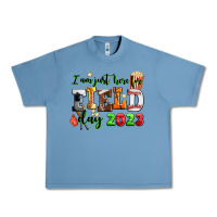 Pebble Blue I am just here for field day 2023 Urban Heavy Tee - AdoDesignShop
