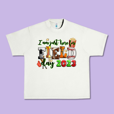 I Am Just Here For Field Day 2023 Urban Heavy Tee Designed By Adodesignshop