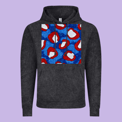 Glitter 4th Of July Seamless Pattern 8 Vintage Hoodie Designed By Bundleandbundleshop