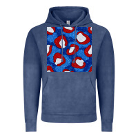 Vintage Denim glitter 4th of july seamless pattern 8 Vintage Hoodie - BundleAndBundleShop