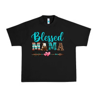Black blessed mama serape cowhide turquoise Urban Heavy Tee - Jasminsmagicworld