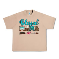 Burro blessed mama serape cowhide turquoise Urban Heavy Tee - Jasminsmagicworld