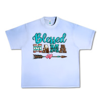 Grape Ice blessed mama serape cowhide turquoise Urban Heavy Tee - Jasminsmagicworld