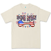Bone 4th of July Dog Mom Premium Tee - CowGirlArtShop