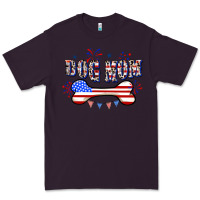 Plum 4th of July Dog Mom Premium Tee - CowGirlArtShop