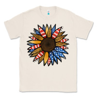 Natural Patriotic Sunflower Classic Tee - Jasminsmagicworld
