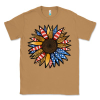 Toasted Coconut Patriotic Sunflower Classic Tee - Jasminsmagicworld
