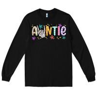 Black auntie Long Sleeve Tee - MaliasSmallBusiness