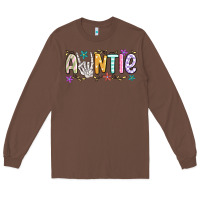 Chestnut auntie Long Sleeve Tee - MaliasSmallBusiness