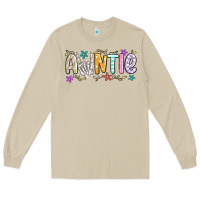 Mushroom auntie Long Sleeve Tee - MaliasSmallBusiness