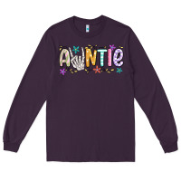 Plum auntie Long Sleeve Tee - MaliasSmallBusiness