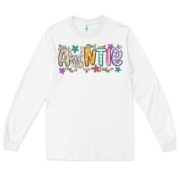 White auntie Long Sleeve Tee - MaliasSmallBusiness