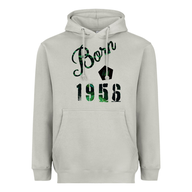 Born In 1956 Heavyweight Hoodie by Bettercallsaul | Teevron
