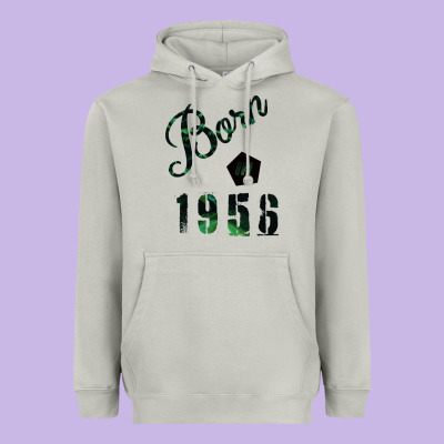 Born In 1956 Heavyweight Hoodie Designed By Bettercallsaul