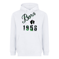 White Born In 1956 Heavyweight Hoodie - Bettercallsaul