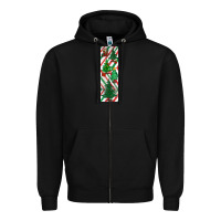 Black christmas pen wraps Zipper Hoodie - BundleAndBundleShop