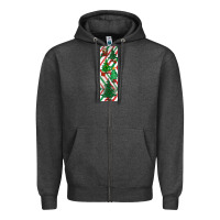 Charcoal Heather christmas pen wraps Zipper Hoodie - BundleAndBundleShop