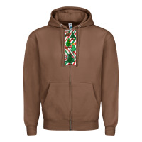 Chestnut christmas pen wraps Zipper Hoodie - BundleAndBundleShop