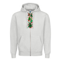 Dove Grey christmas pen wraps Zipper Hoodie - BundleAndBundleShop