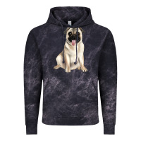 Cloud Black pug Vintage Hoodie - JahusDesignShop