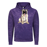 Cloud Purple pug Vintage Hoodie - JahusDesignShop