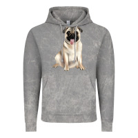 Cloud Rock pug Vintage Hoodie - JahusDesignShop