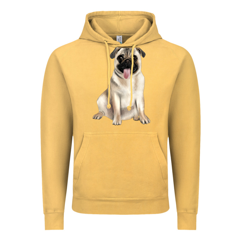 Pug Vintage Hoodie by JahusDesignShop | Teevron