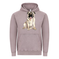 Vintage Zinc pug Vintage Hoodie - JahusDesignShop