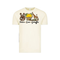 Vintage Arctic Peace Love Giraffes Vintage Tee - LillyAllenDesigns