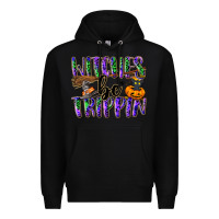 Black Witches be trippin Premium Hoodie - NancyCooperArtShop