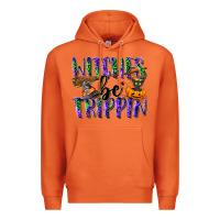 Carrot Witches be trippin Premium Hoodie - NancyCooperArtShop