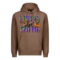 Chestnut Witches be trippin Premium Hoodie - NancyCooperArtShop