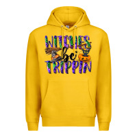 Lemon Witches be trippin Premium Hoodie - NancyCooperArtShop