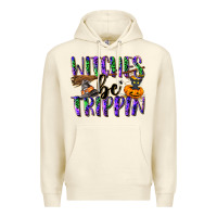 Sandshell Witches be trippin Premium Hoodie - NancyCooperArtShop