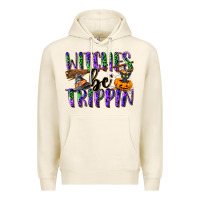 Tofu Witches be trippin Premium Hoodie - NancyCooperArtShop