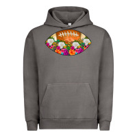 Pigment Tornado American Football Floral Urban Hoodie - CowCowDesign
