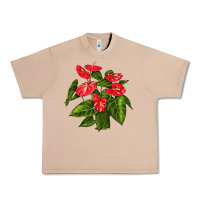 Burro anthurium Urban Heavy Tee - LillyAllenDesigns