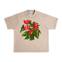 French Oak anthurium Urban Heavy Tee - LillyAllenDesigns