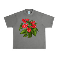 Tornado anthurium Urban Heavy Tee - LillyAllenDesigns